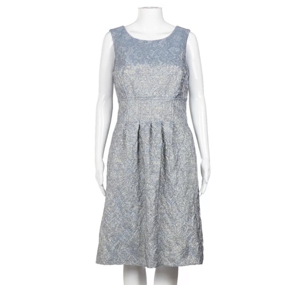 Metallic-flecked brocade dress NWT - Picture 5 of 11